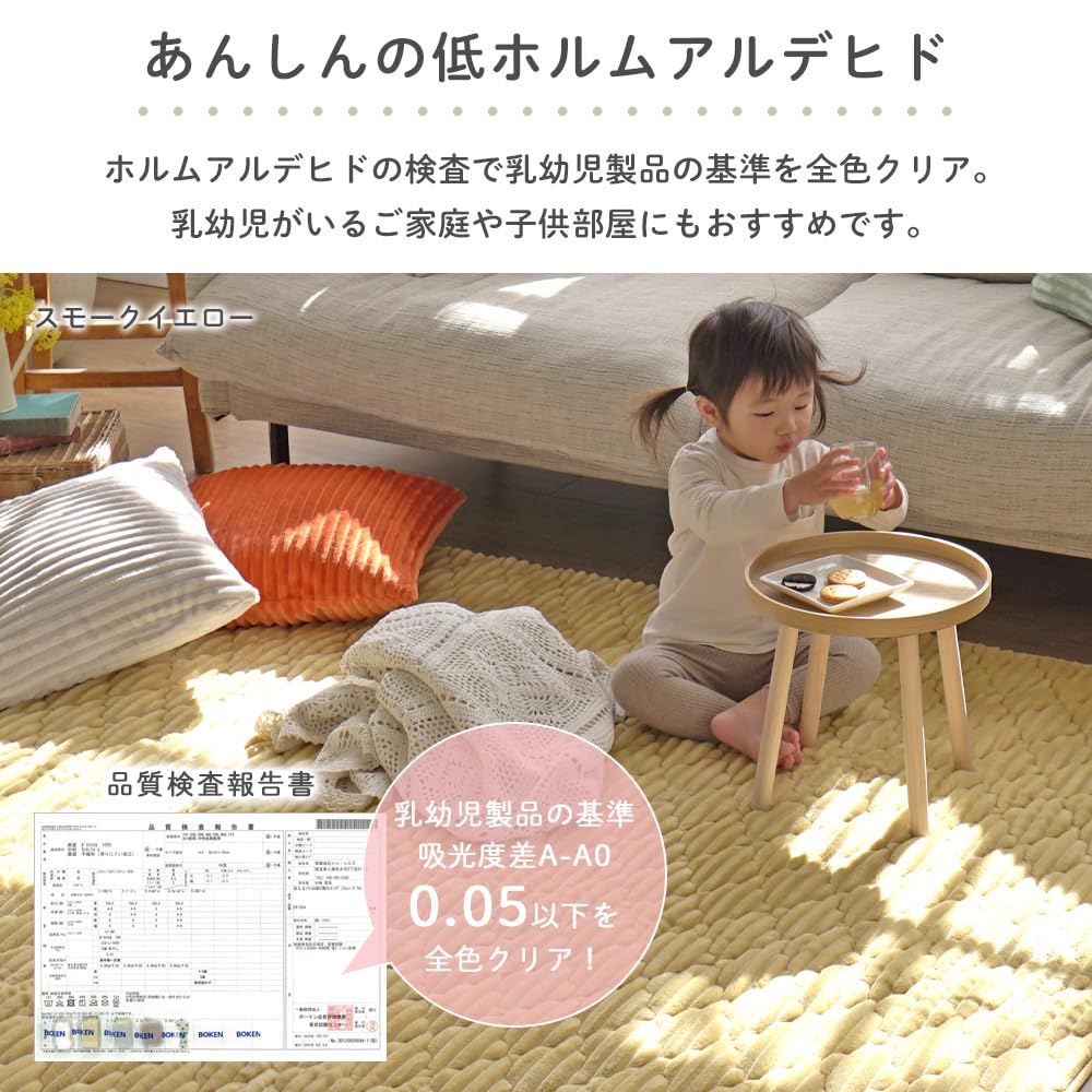 ERARE ラグ ラグマット 洗える カーペット絨毯190×190cm滑り止め Amazon | ERARE ラグ ラグマット 洗える 北欧 おしゃれ フランネル